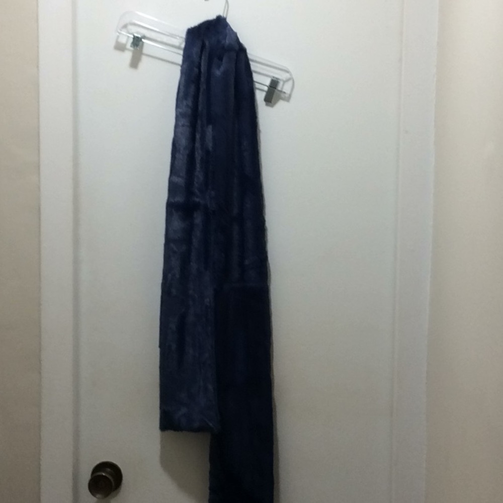 Minky Couture Soft Blue Scarf